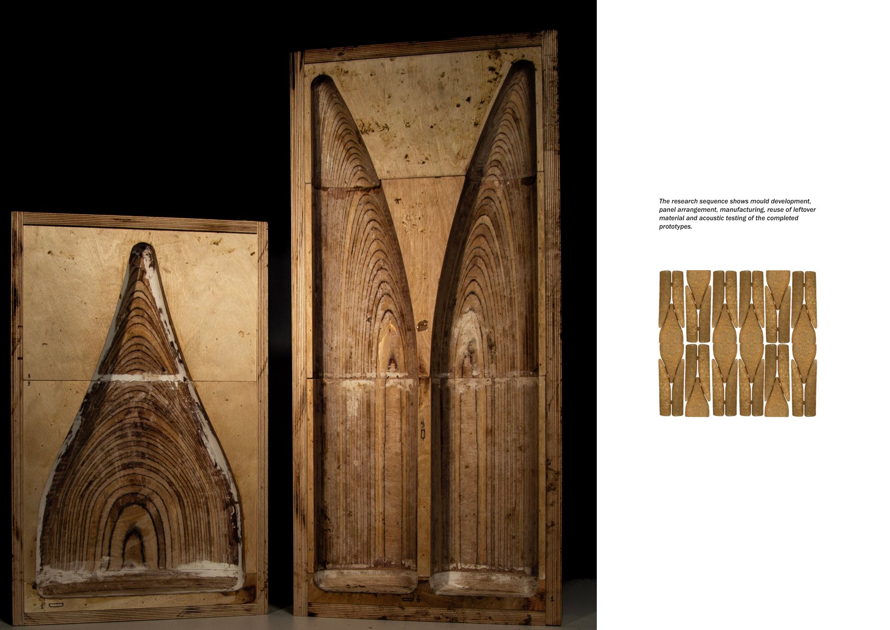 Bagasse Acoustic Panel Research portfolio board 16